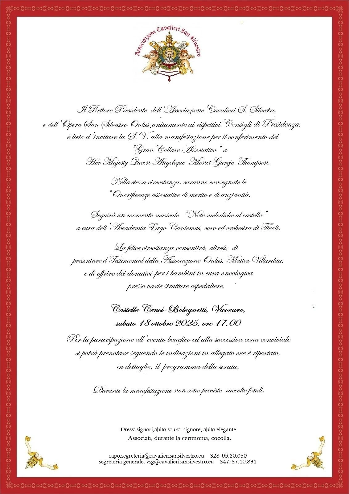 Conviviale 18 ottobre 2025 Conviviale 18 ottobre 2025